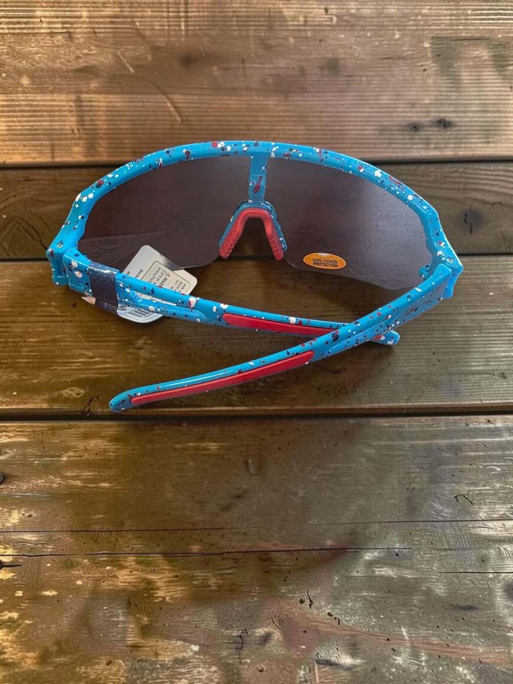 NEW Semi-Rimless Shield Sunglasses - Picture 5 of 6
